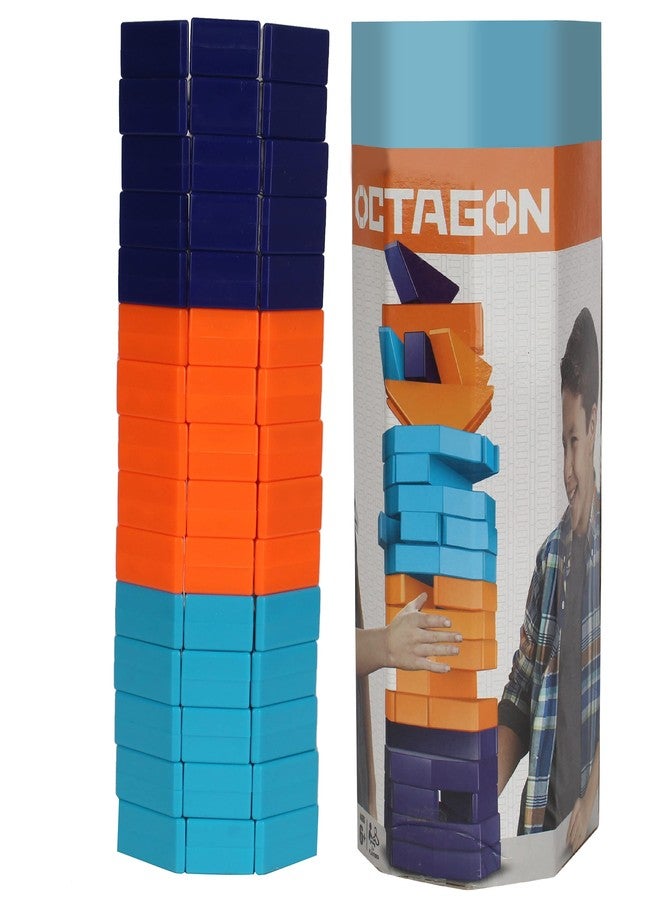 Magicwand® ABS Plastic Octagon Building Blocks for Kids - Image 4